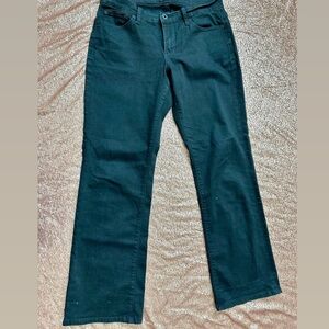 Lucky Brand Easy Rider Jeans Womens Size 32 Black Wash Mid Rise